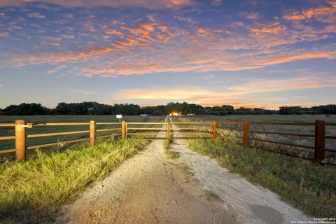 a view of a lake with a outdoor space