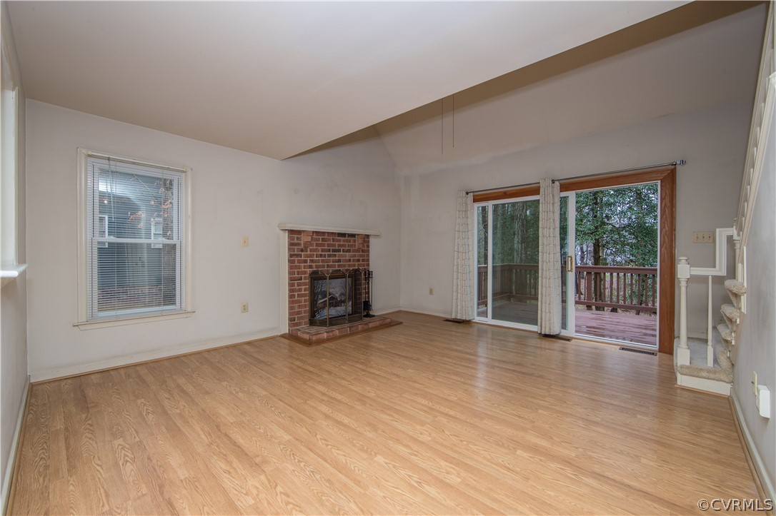 5618 Chatmoss Road Midlothian, VA 23112 - Photo 10 of 25 a view of an empty room with glass door and balcony