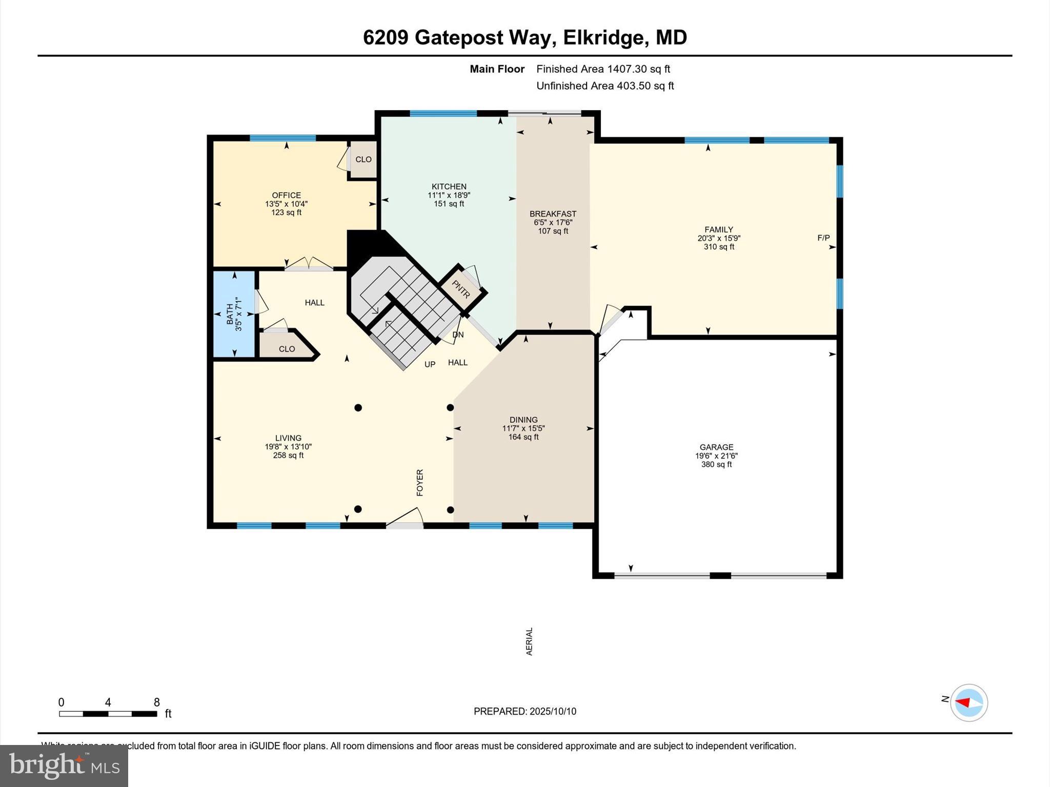 6209 Gatepost Way Elkridge, MD 21075 - Photo 72 of 74 Floorplan