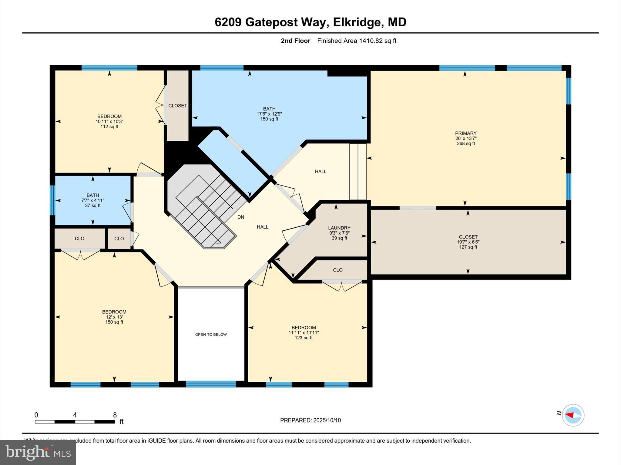 6209 Gatepost Way Elkridge, MD 21075 - Photo 73 of 74 Floorplan
