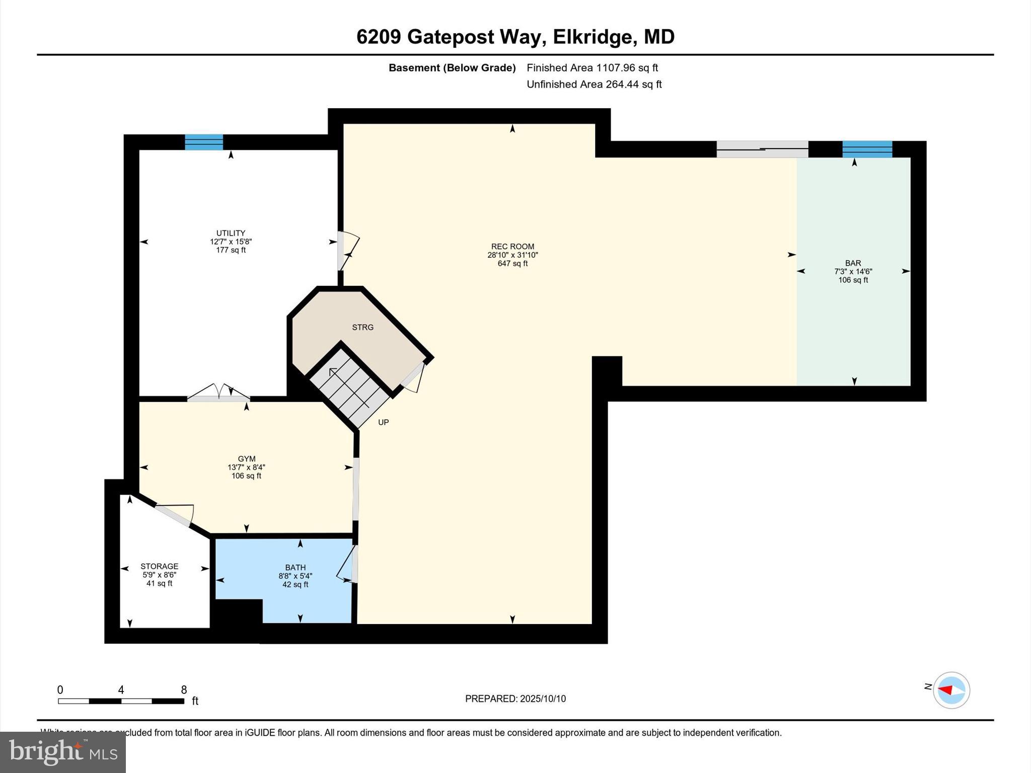 6209 Gatepost Way Elkridge, MD 21075 - Photo 74 of 74 Floorplan