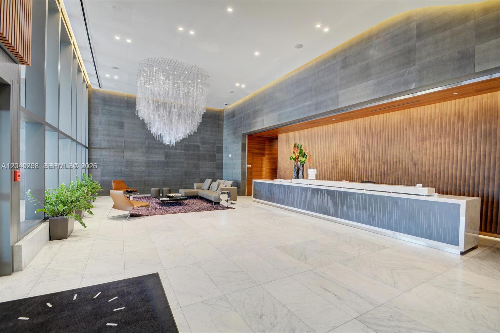 88 Southwest 7th Street, Unit 1511 Miami, FL 33130 - Photo 10 of 19 Entry Lobby
