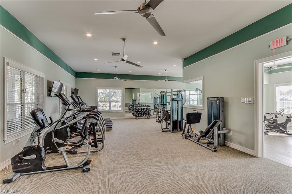 28165 Captiva Shell Loop Bonita Springs, FL 34135 - Photo 34 of 38 a view of a room with gym equipment