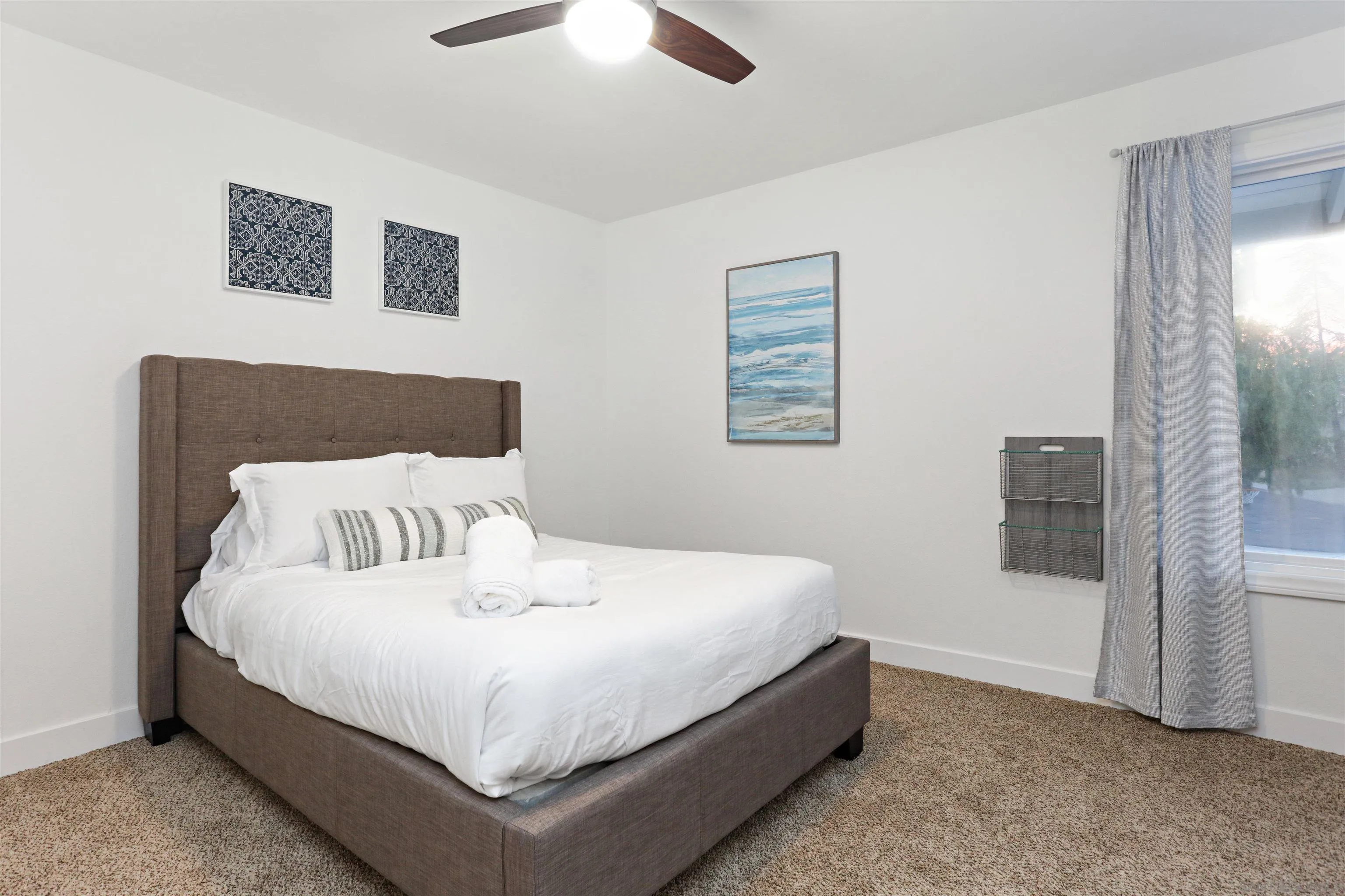 14607 Bowdoin Road Poway, CA 92064 - Photo 20 of 30 a bedroom with a bed and a painting on the wall