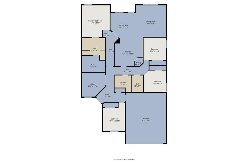 2210 Torch Lake Drive Forney, TX 75126 - Photo 27 of 29 a picture of a floor plan