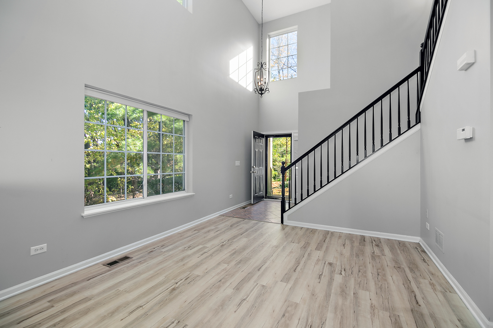 17694 Gilbert Drive Lockport, IL 60441 - Photo 6 of 29 a view of an entryway with wooden floor