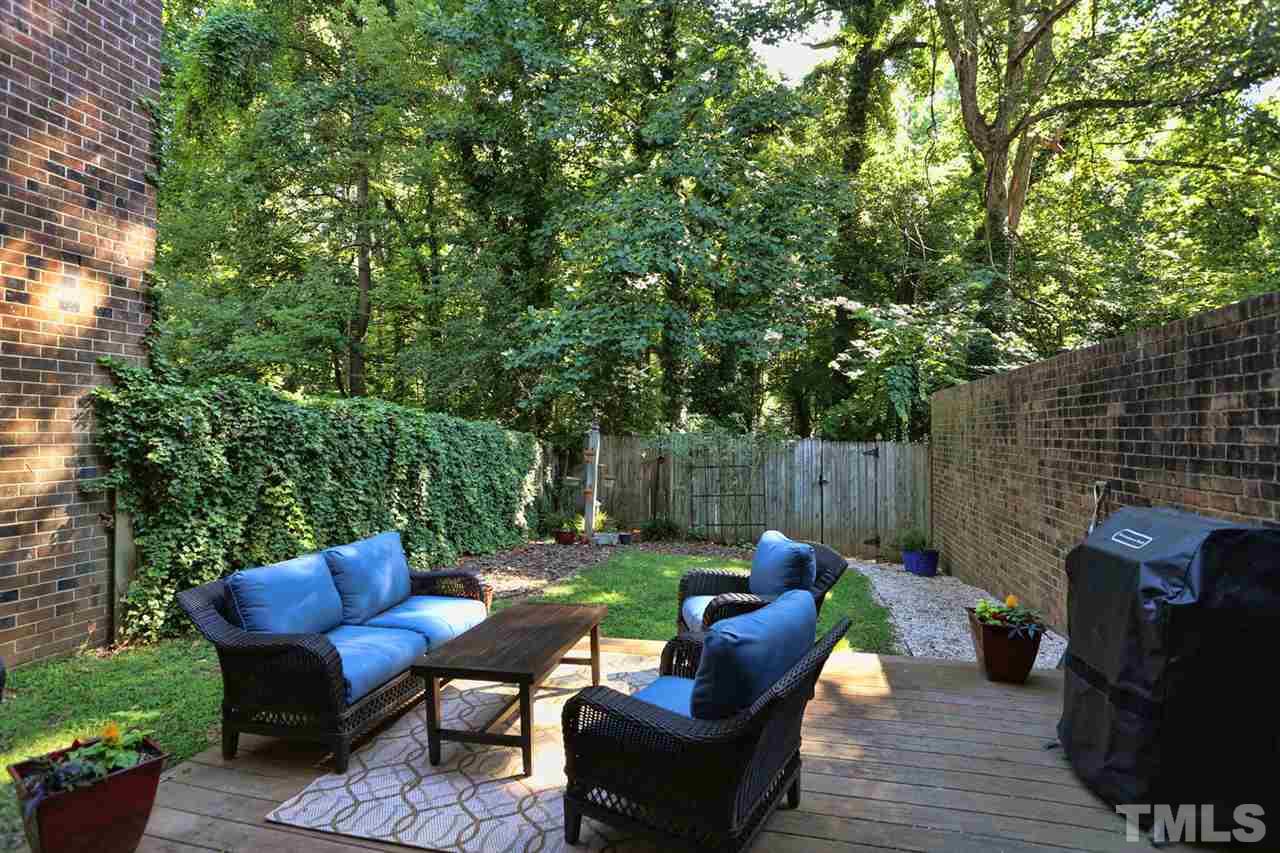 2860 Wycliff Road Raleigh, NC 27607 - Photo 24 of 25 a view of a patio with couches chairs and a potted plant