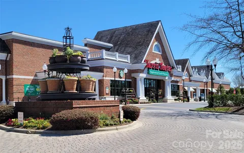 a view of a building with a street