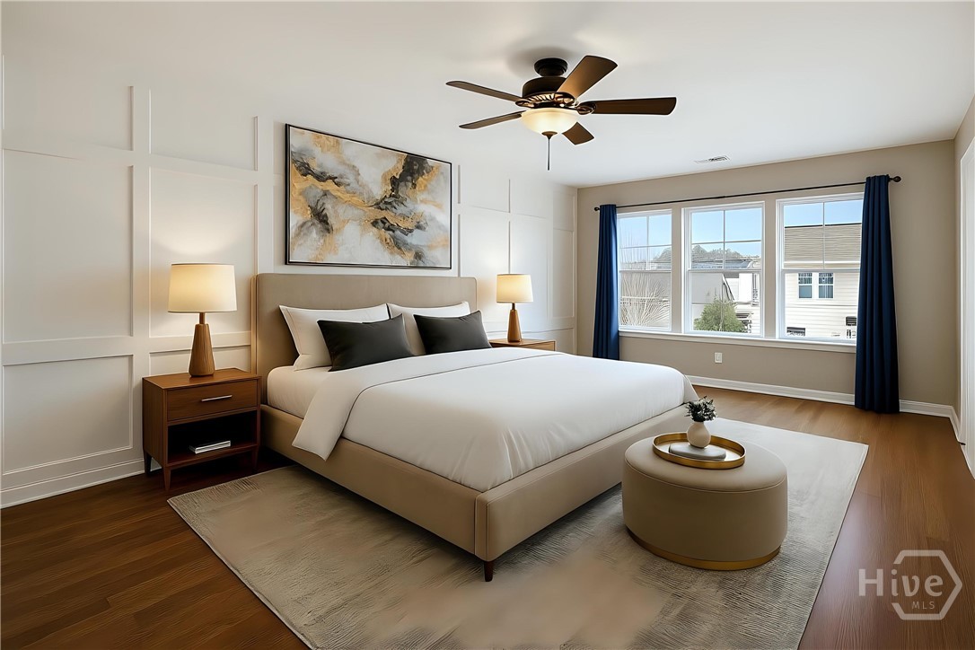 120 Pine View Crossing Pooler, GA 31322 - Photo 22 of 37 Staged Primary Bedroom