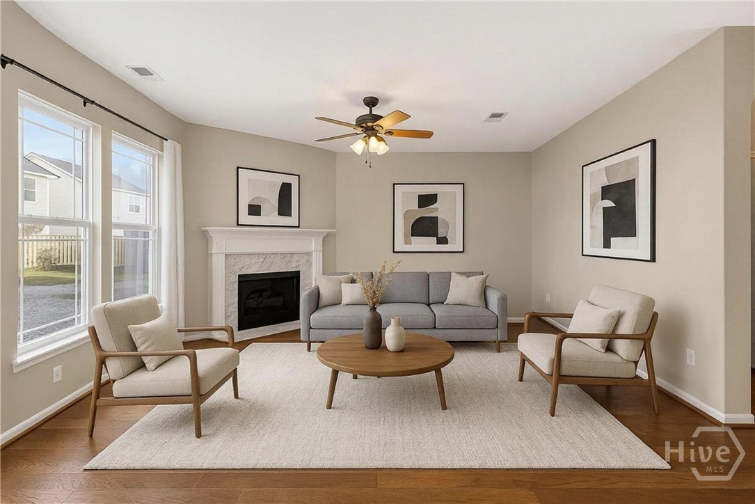 120 Pine View Crossing Pooler, GA 31322 - Photo 10 of 37 Staged Living Room