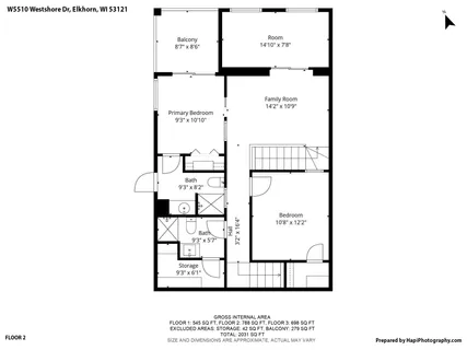 $1,649,000 | W5510 Westshore Drive, La Grange, WI 53121