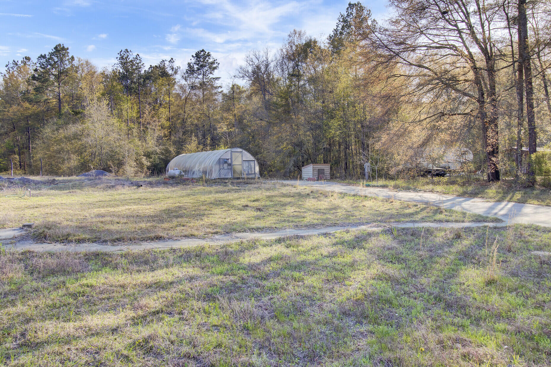 1640 Wire Road Dorchester, SC 29437 - Photo 74 of 85 Land Extends Well Beyond Greenhouse