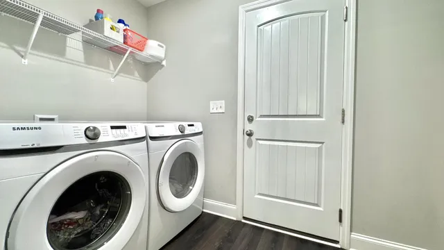 a view of car garage