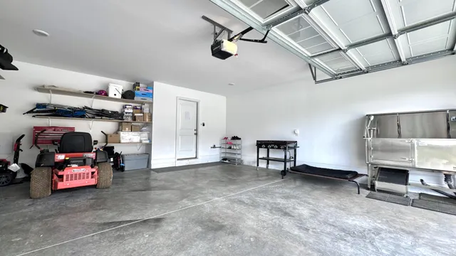 a view of a storage with utility room