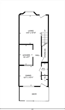 a picture of a floor plan