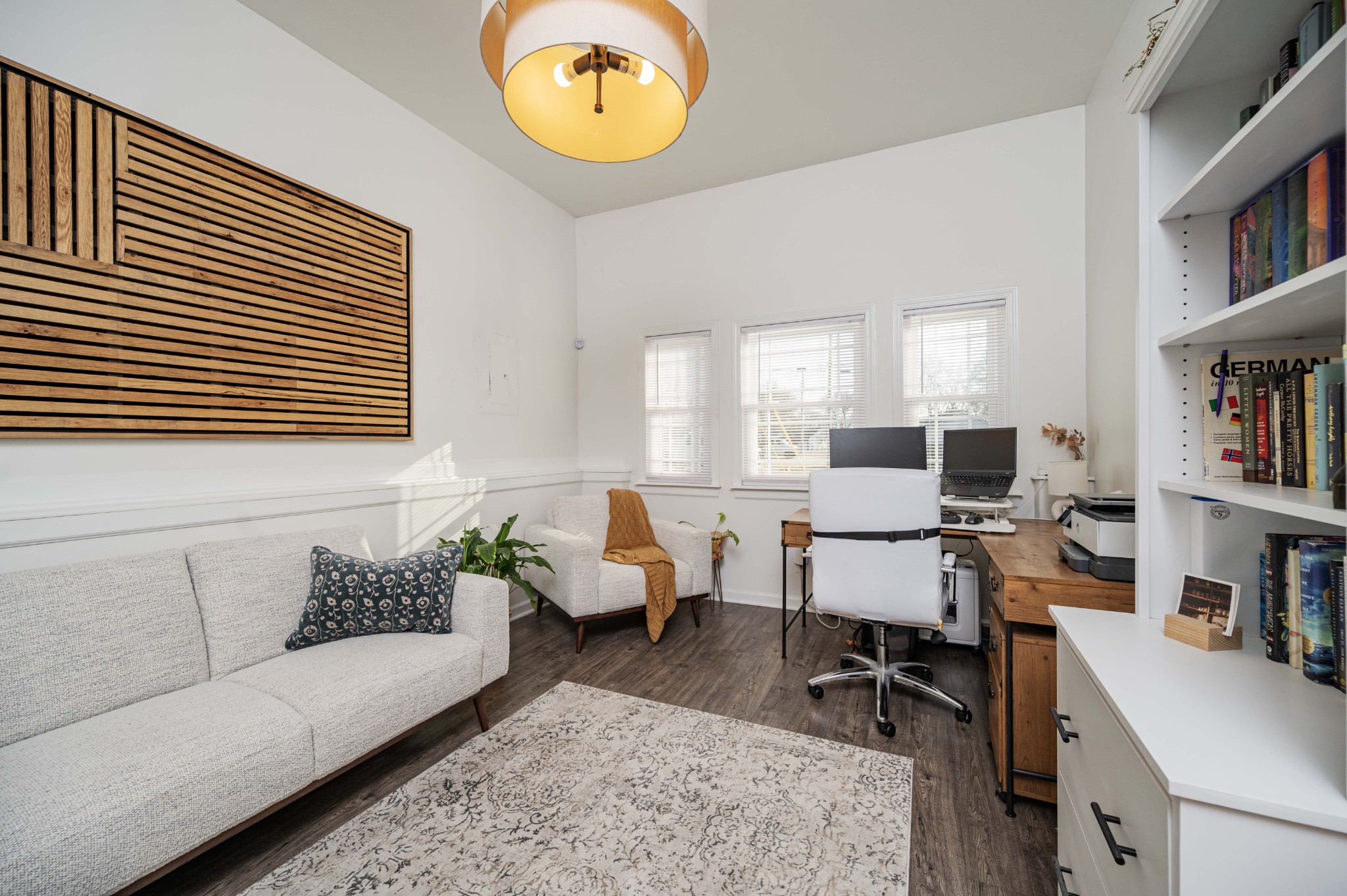 642 Rock Springs Road Smyrna, TN 37167 - Photo 22 of 49 a living room with furniture and a bookshelf