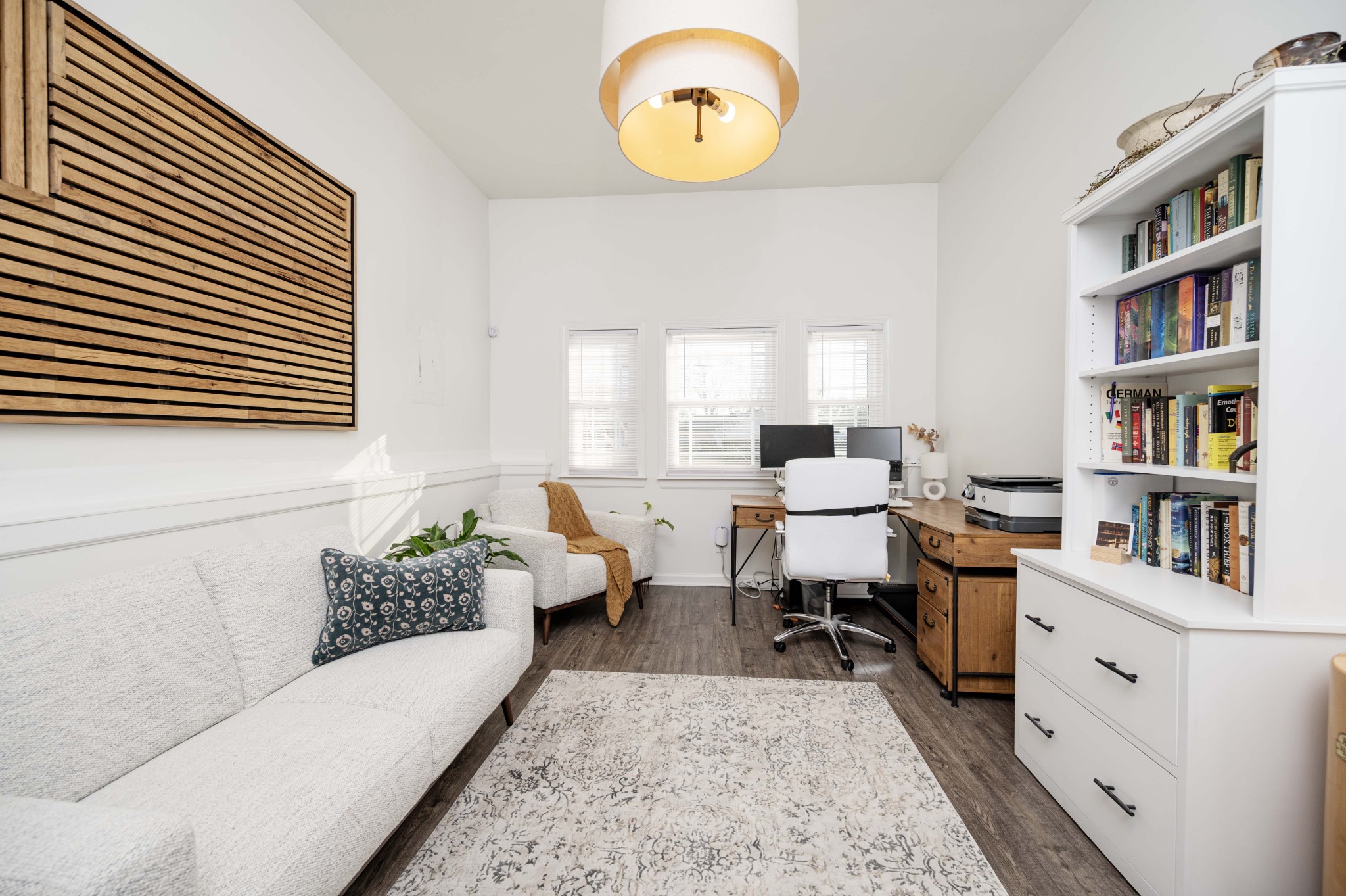 642 Rock Springs Road Smyrna, TN 37167 - Photo 25 of 49 a living room with furniture and a book shelf