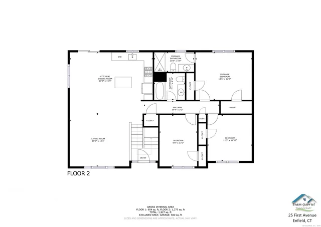$527,900 | 25 1st Avenue, Enfield, CT 06082