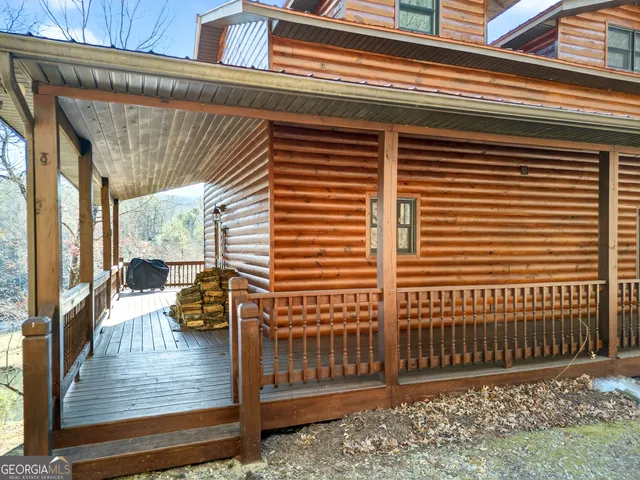a view of a house with a door