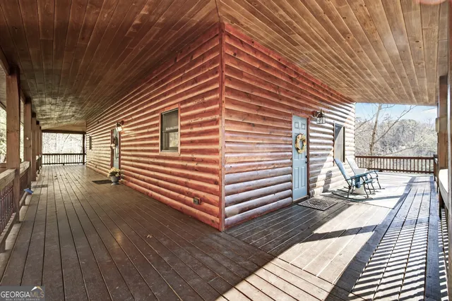 a view of a yard with a snow