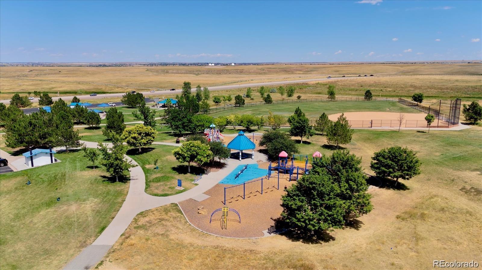 2029 South Flanders Way, Unit B Aurora, CO 80013 - Photo 35 of 42 an aerial view of a city
