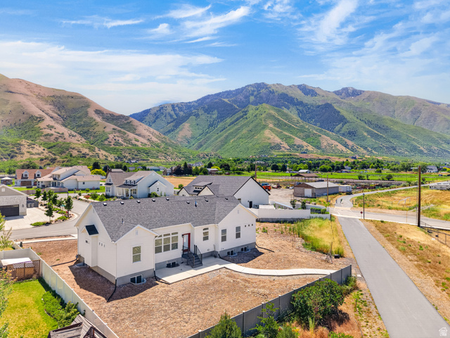1257 North 1350th Street East Mapleton, UT 84664 - Photo 41 of 45 Aerial view of the back yard