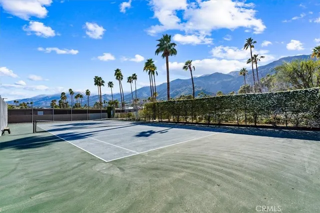 a view of a basketball court