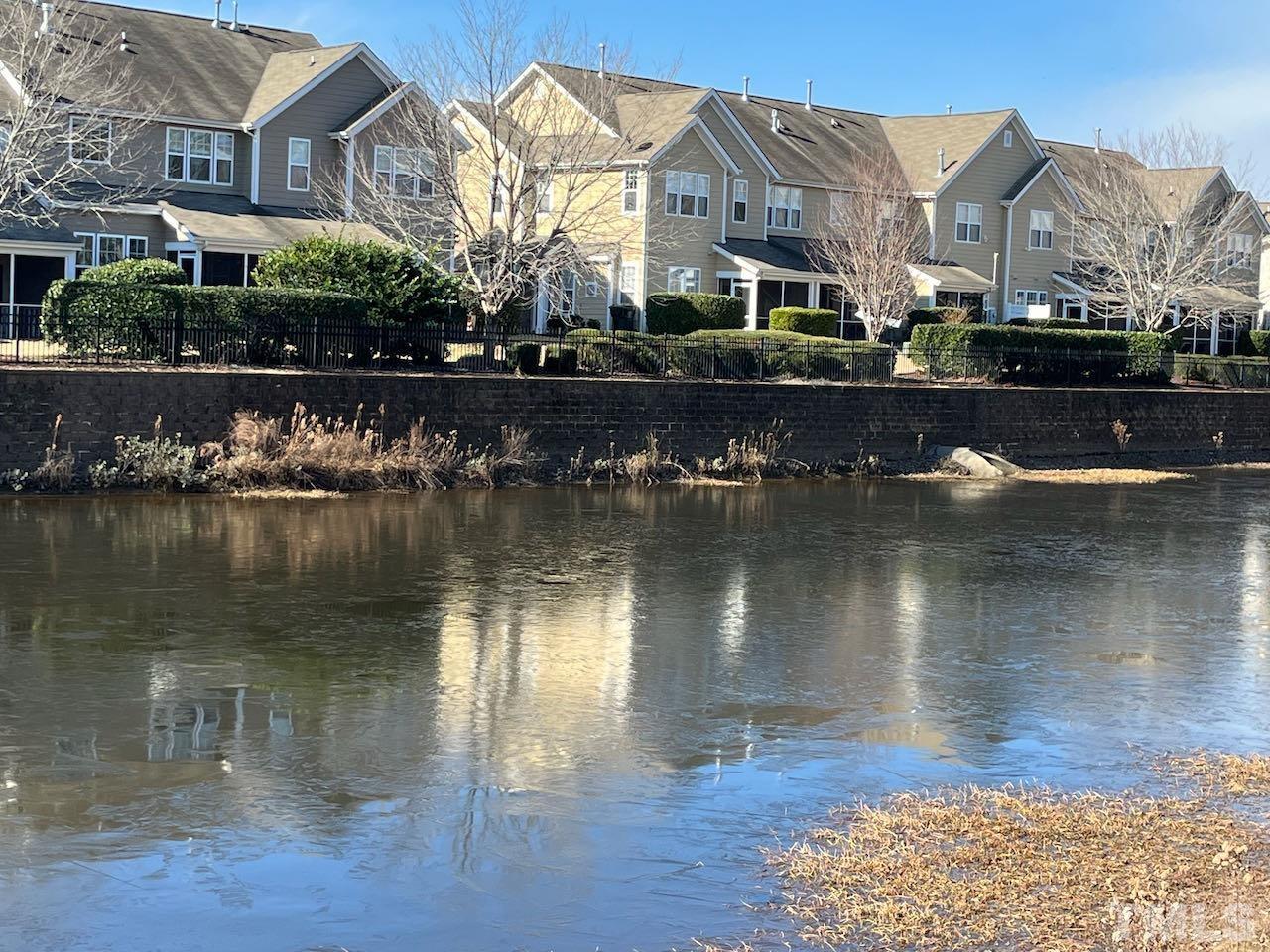 9133 Wooden Road Raleigh, NC 27617 - Photo 26 of 26 When this photograph was taken it was a cold winter day and there was a thin layer of ice on the water. But spring is right around the corner and the birds will soon be back. Will you be there to greet them?