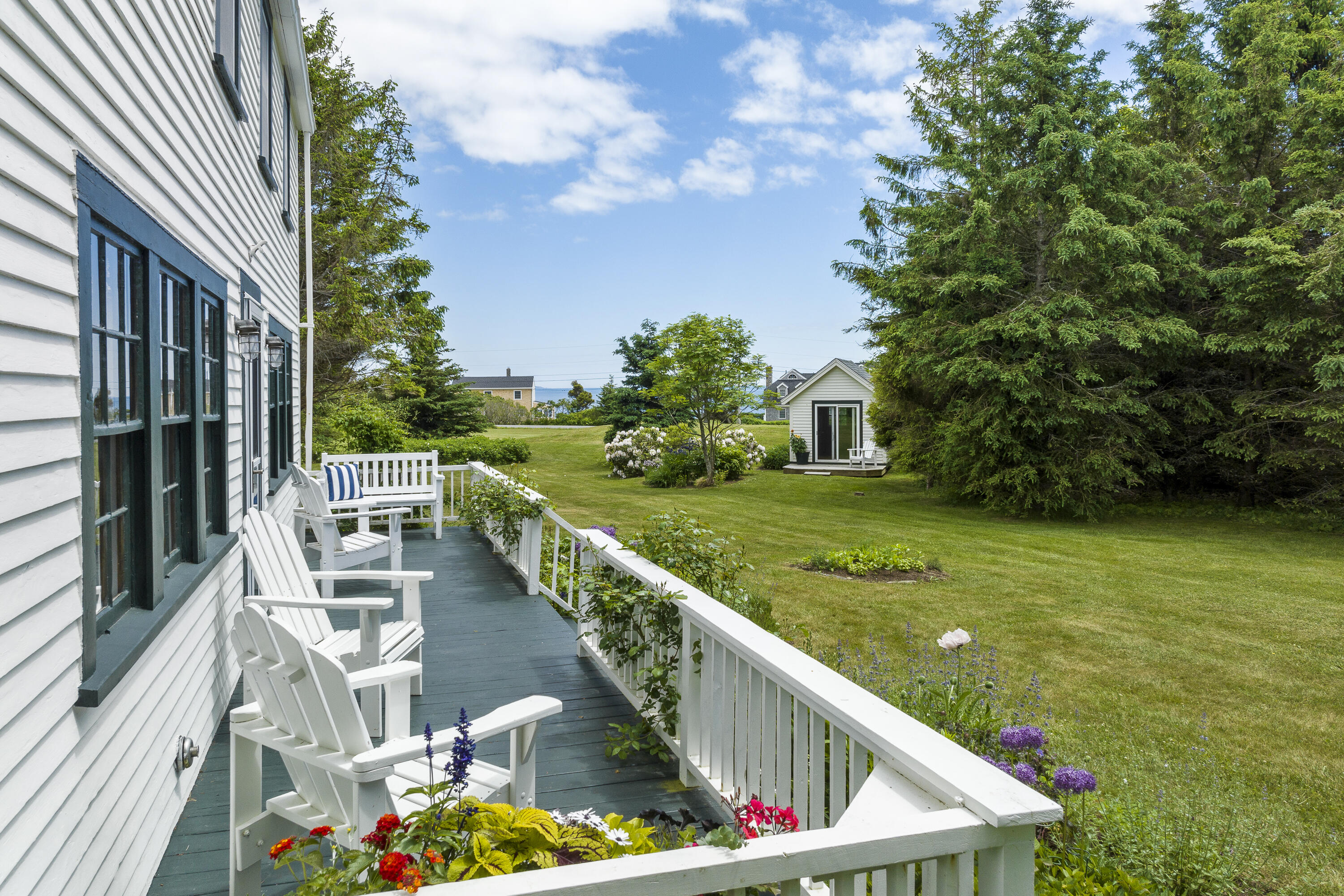 70 Pemaquid Loop Road New Harbor, ME 04554 - Photo 23 of 45 24_Front Porch with southeast and southw