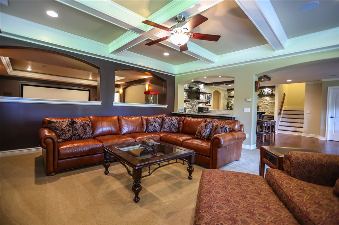 160 Goshawk Drive Victor, NY 14564 - Photo 34 of 50 SEATING SPACE IN THE FINISHED WALKOUT COMPLETE WIT