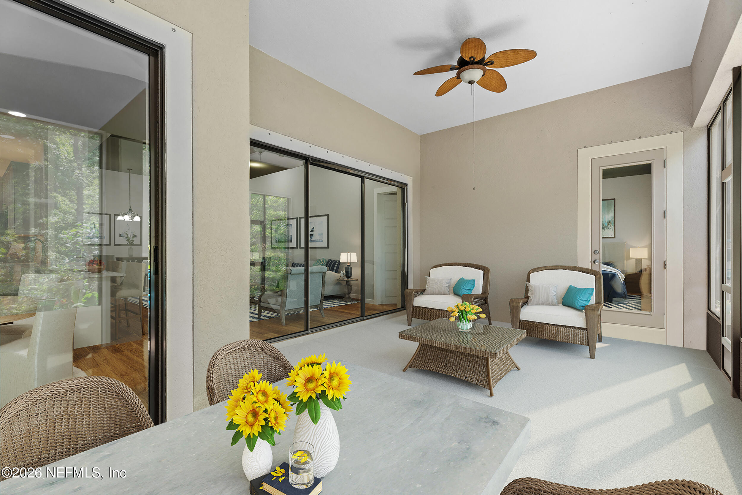 113 Marsh Hollow Road Ponte Vedra, FL 32081 - Photo 39 of 102 Virtually Staged- Lanai