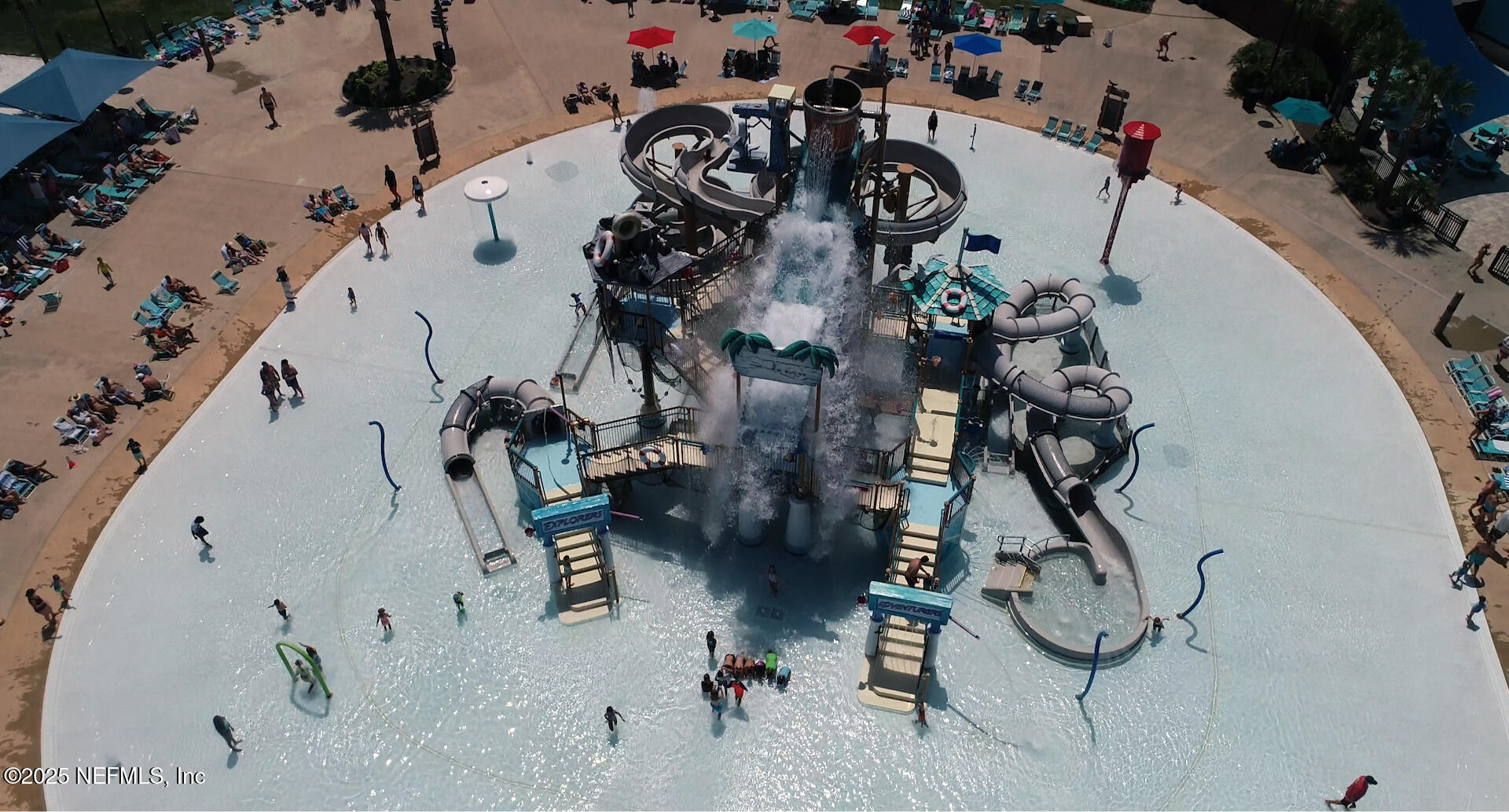 113 Marsh Hollow Road Ponte Vedra, FL 32081 - Photo 93 of 102 Spray Play Pool w/ Slides