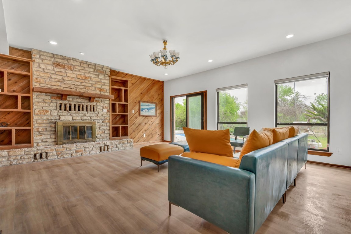 1201 County Road 138 Hutto, TX 78634 - Photo 2 of 26 a living room with furniture and a large window