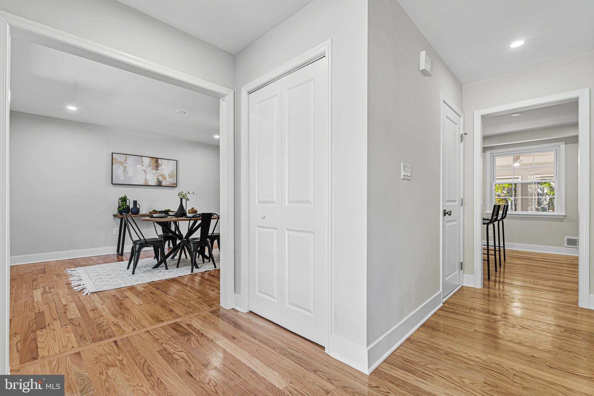 803 Stoneleigh Road Baltimore, MD 21212 - Photo 9 of 56 a very nice looking room with wooden floor and dining room