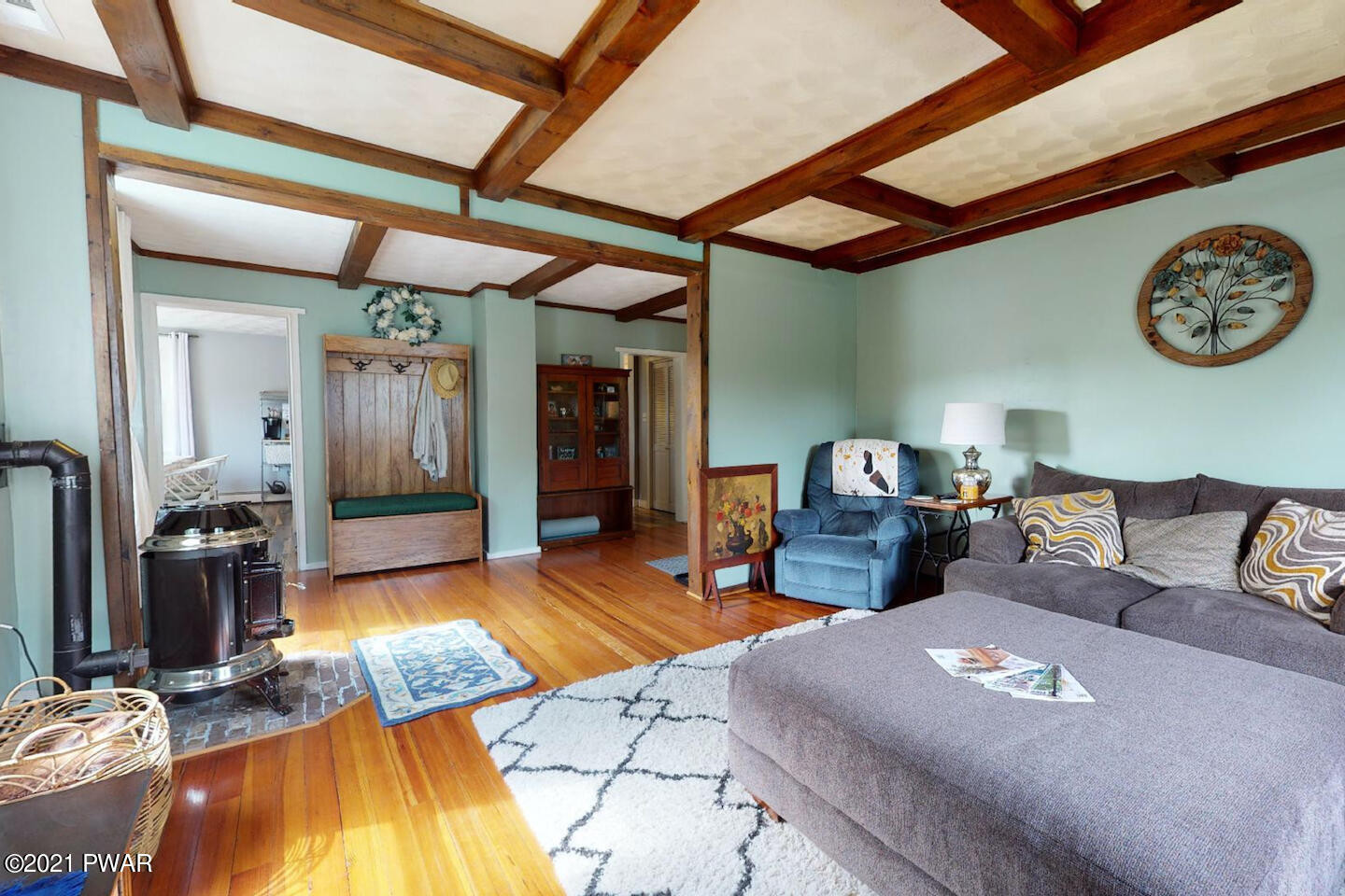 20 Pond Road Moscow, PA 18444 - Photo 28 of 59 a living room with furniture a rug and a large window