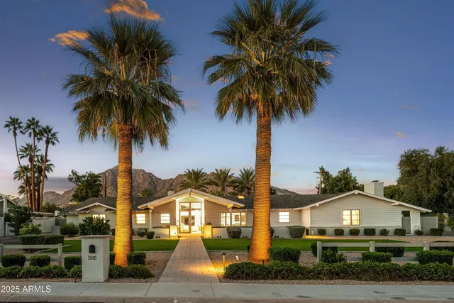 a view of a lake with a mountain