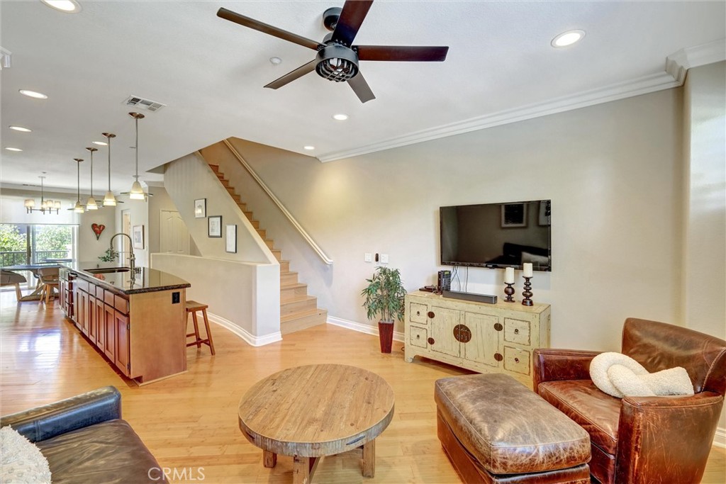 1159 Elfin Forest Road San Marcos, CA 92078 - Photo 16 of 40 a living room with furniture and a flat screen tv