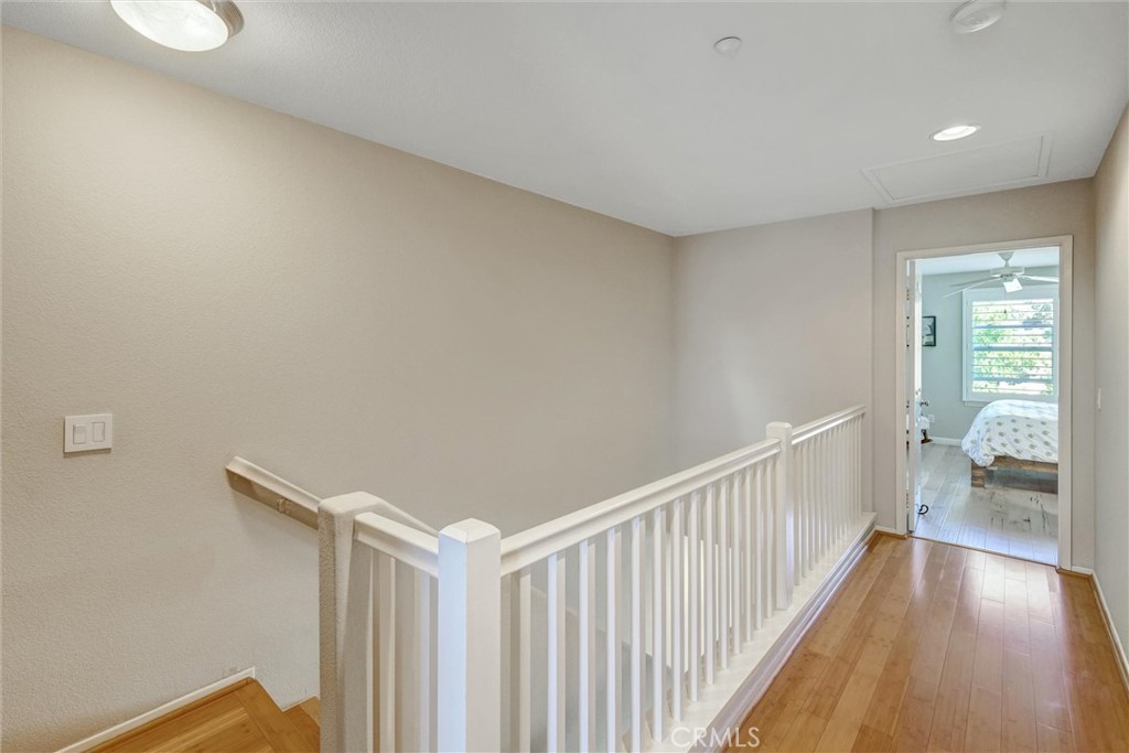 1159 Elfin Forest Road San Marcos, CA 92078 - Photo 19 of 40 a view of hallway with wooden floor