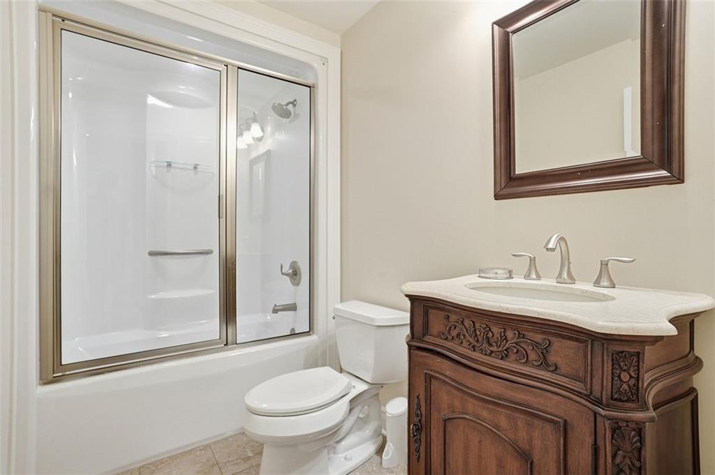 1040 Chanticleer Drive Crescent, PA 15046 - Photo 32 of 50 a bathroom with a sink toilet vanity and shower
