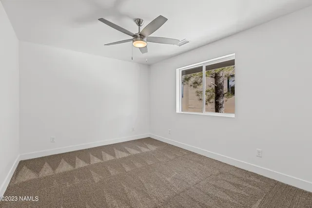 a view of empty room