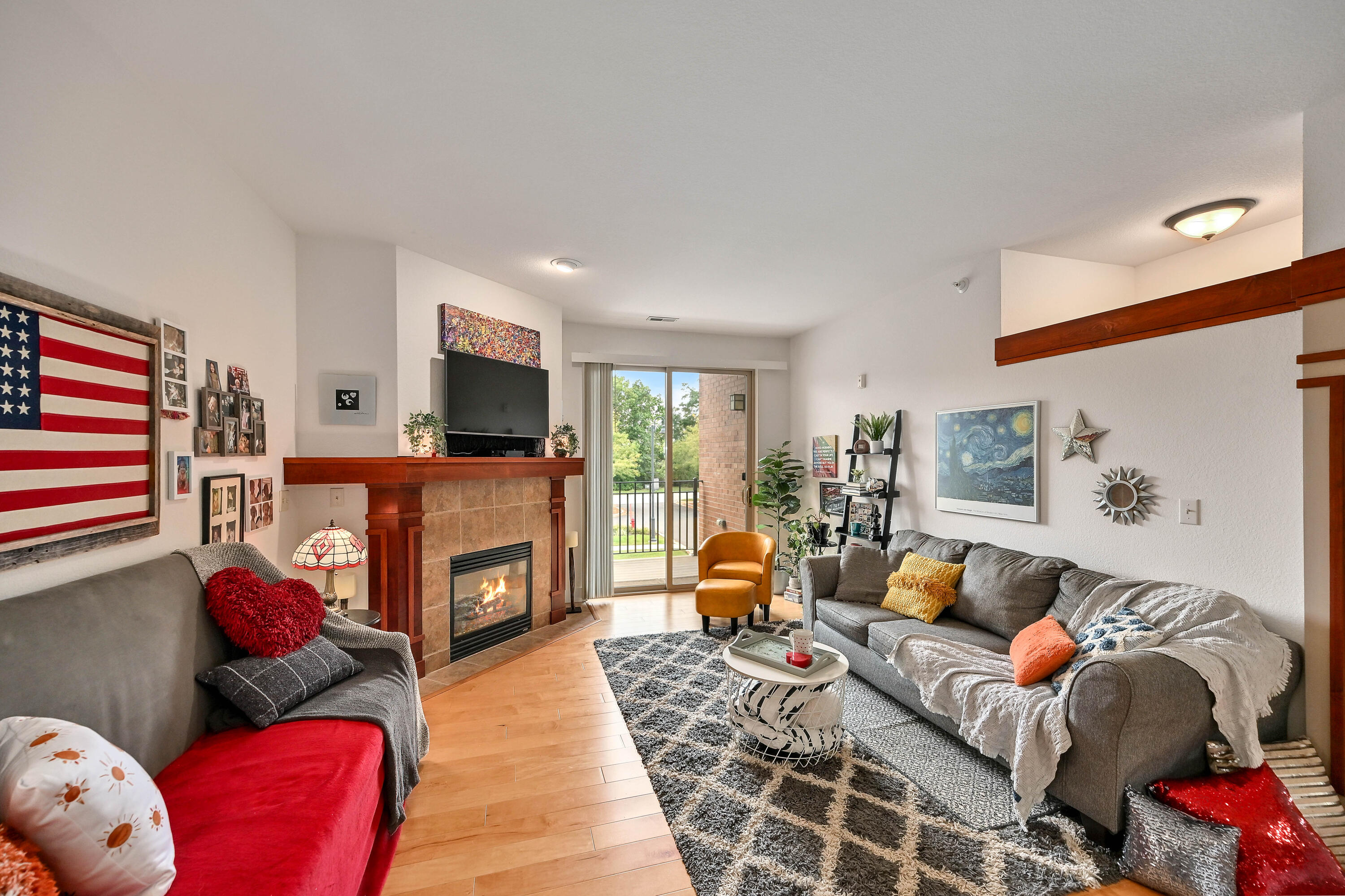 15295 West Library Lane, Unit 203 New Berlin, WI 53151 - Photo 12 of 32 Balcony off Great Room