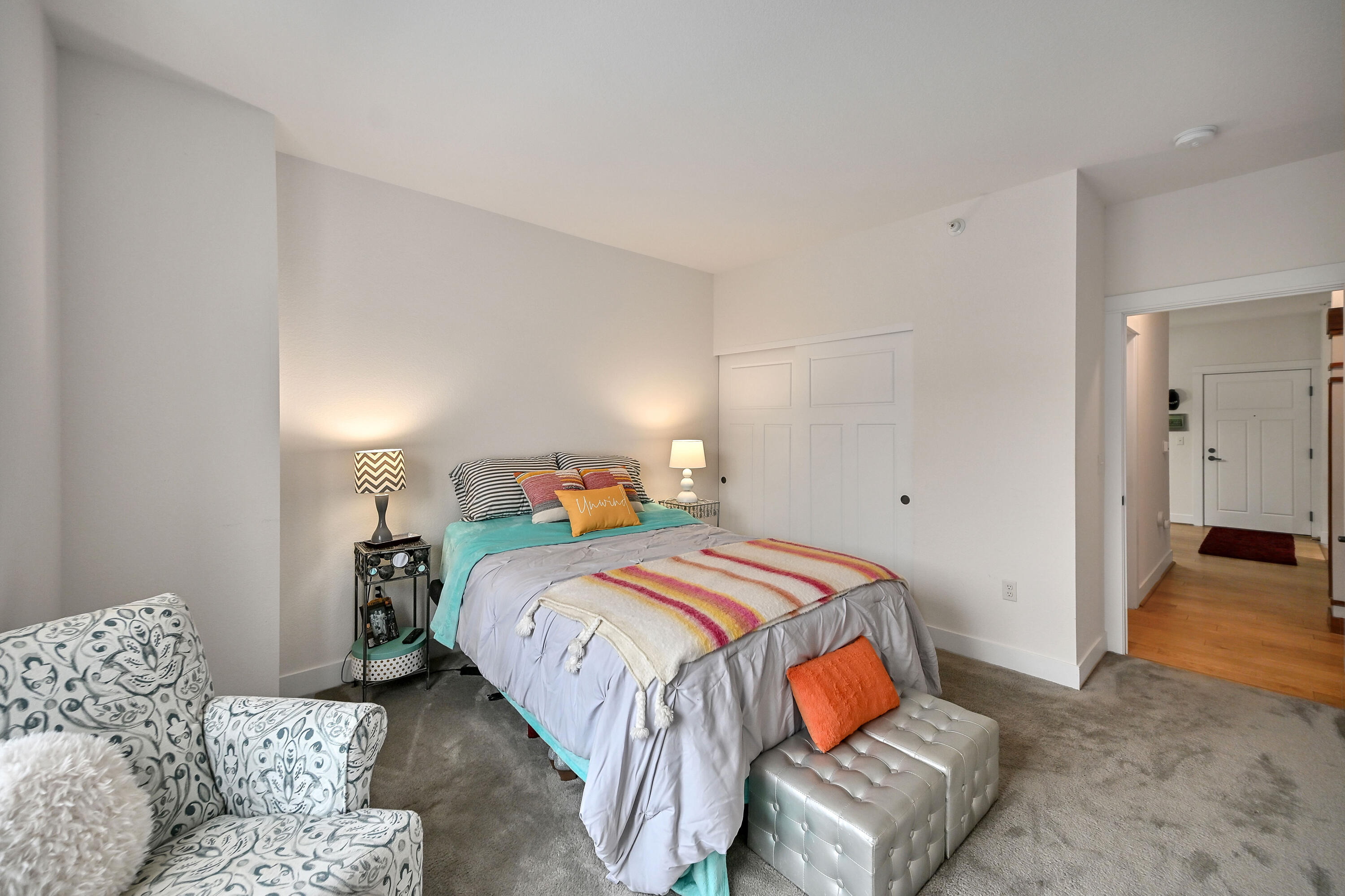 15295 West Library Lane, Unit 203 New Berlin, WI 53151 - Photo 13 of 32 Bright Primary Bedroom