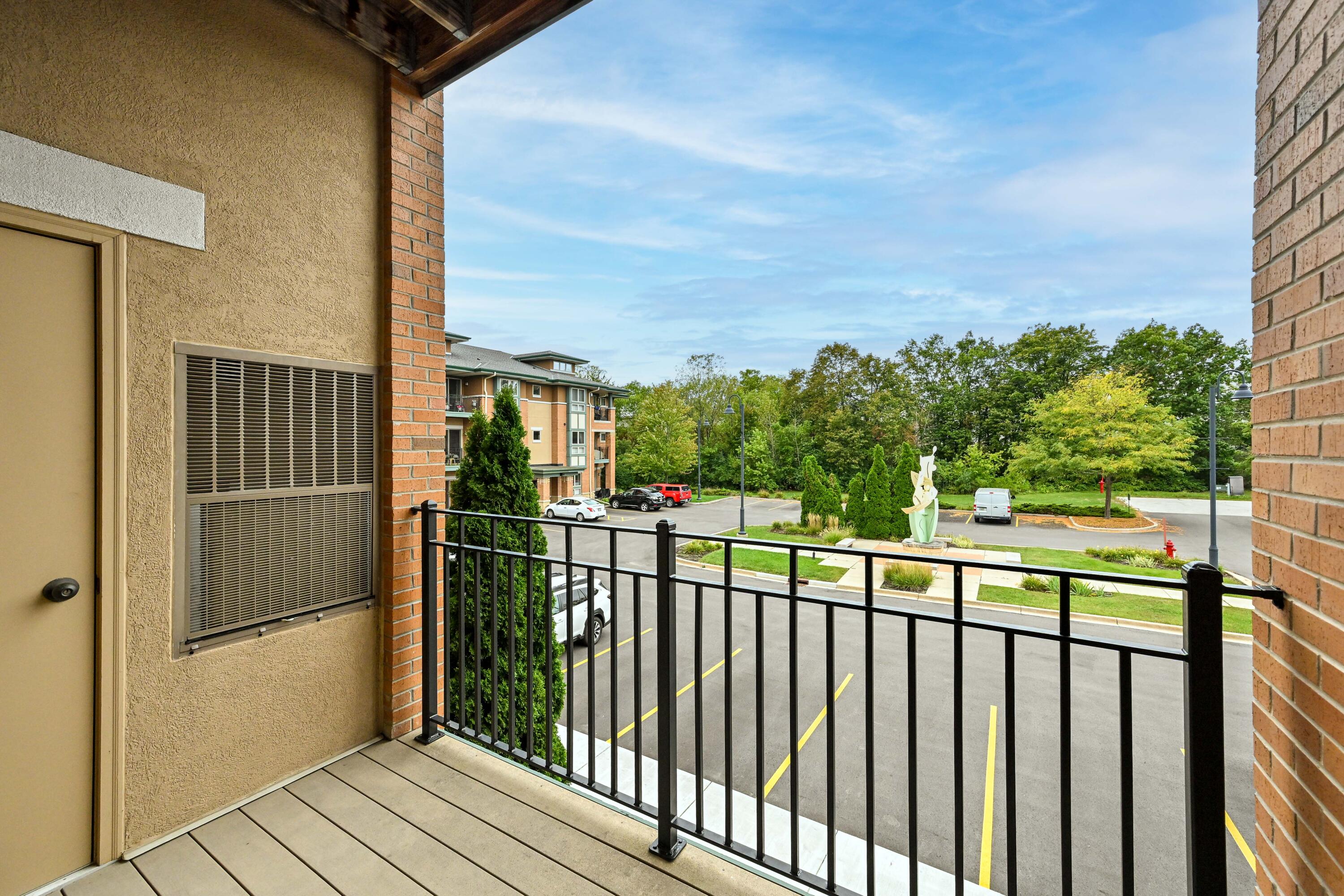 15295 West Library Lane, Unit 203 New Berlin, WI 53151 - Photo 17 of 32 Private Balcony