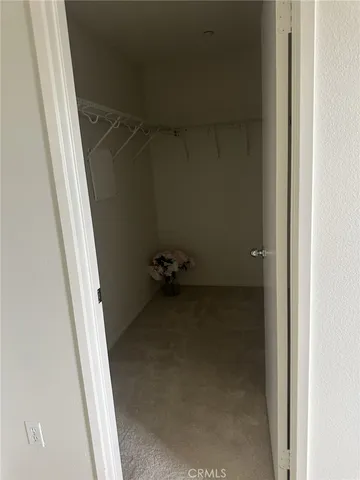 view of a room with door