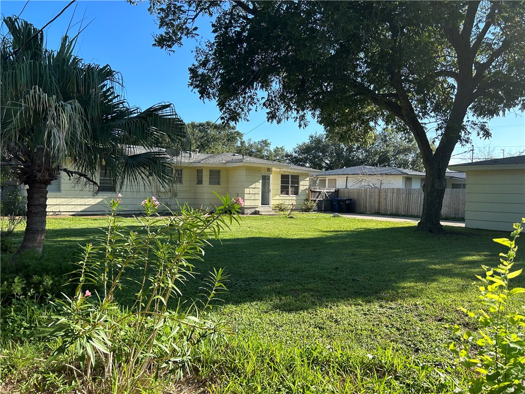 626 Bermuda Place Corpus Christi, TX 78411 - Photo 22 of 22 a view of a house with a back yard