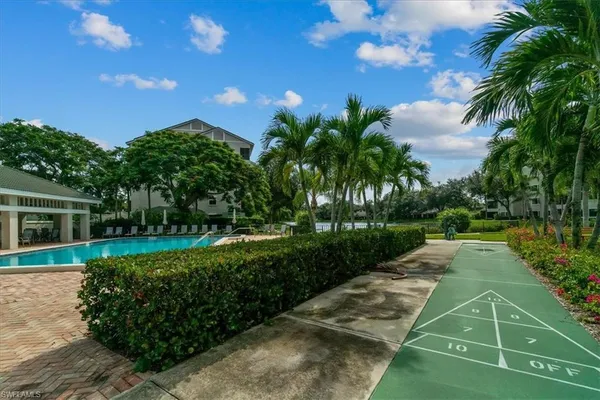 a view of a backyard with a garden