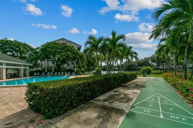 a view of a backyard with a garden