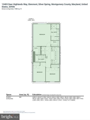 $625,000 | 13403 Deer Highlands Way, Silver Spring, MD 20906