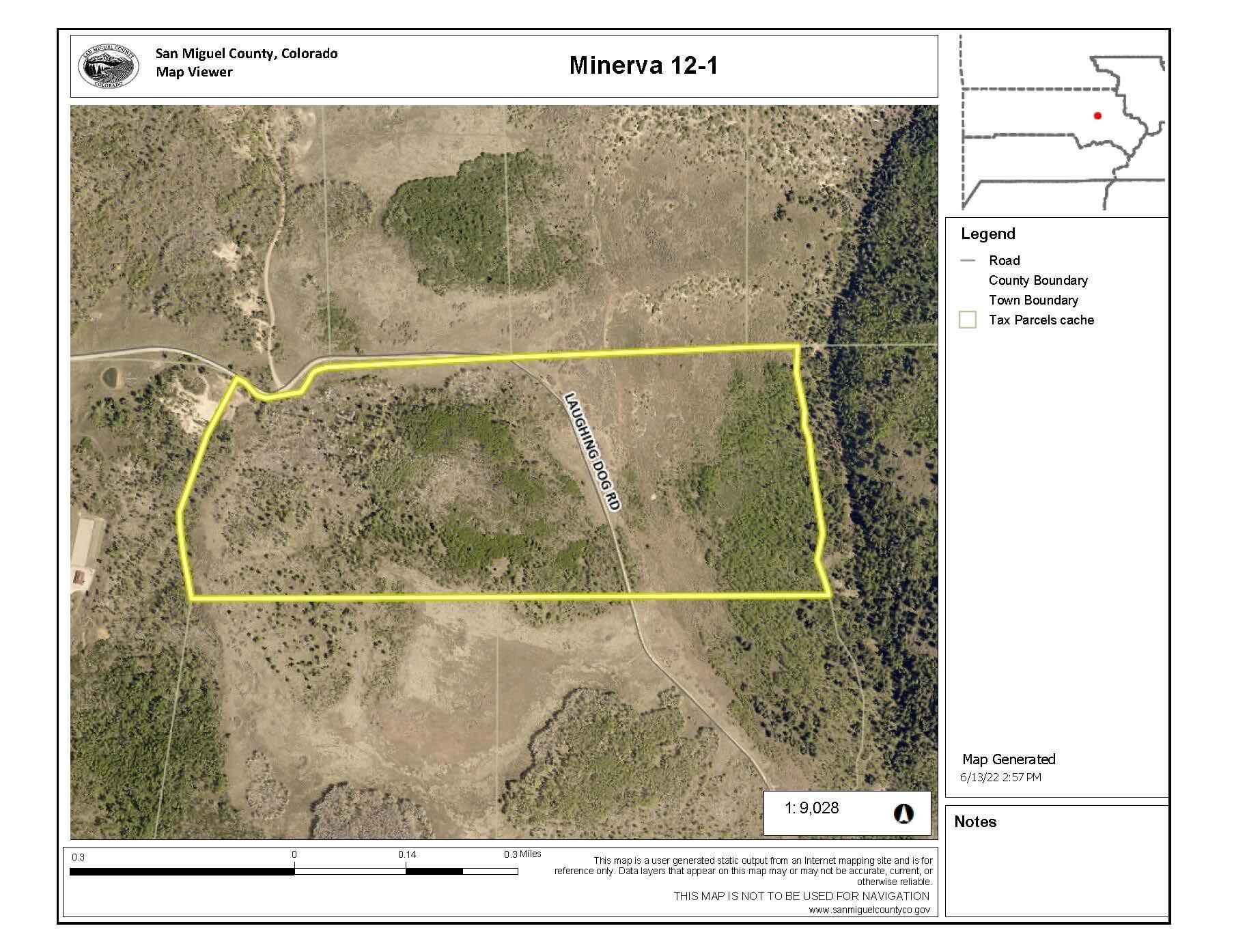 Tbd Laughing Dog Road Placerville, CO 81430 - Photo 7 of 8 a picture of a mirror