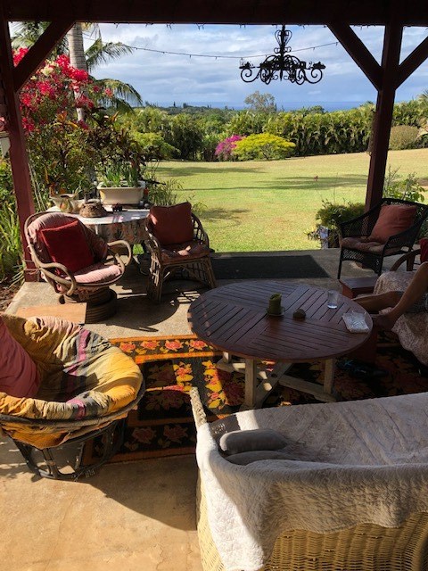941 Hog Back Road Haiku, HI 96708 - Photo 6 of 18 a view of swimming pool with outdoor seating